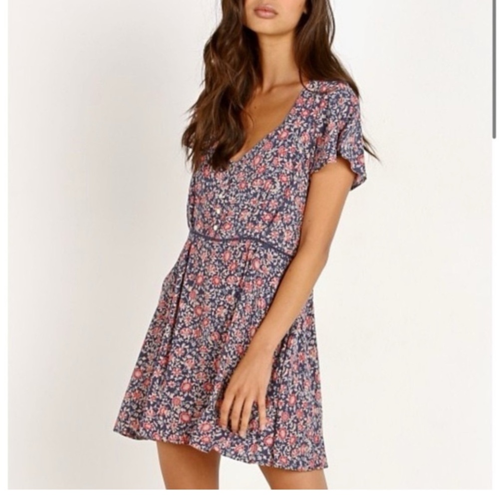 Spell & the Gypsy floral  V-Neck Dress